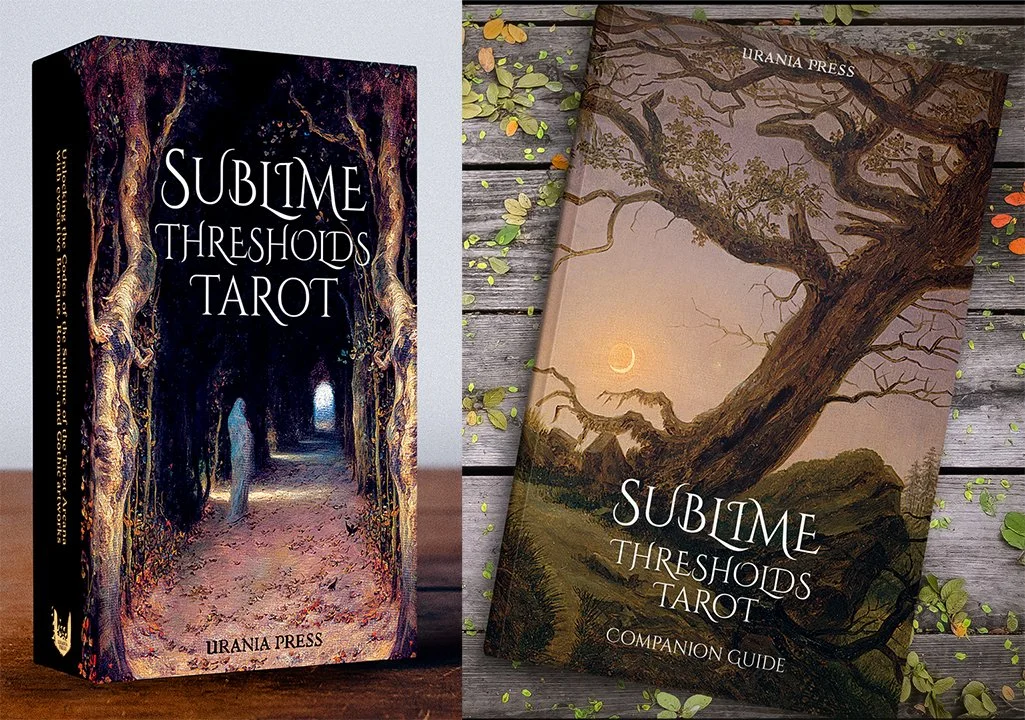 Sublime Thresholds Tarot PLUS softcover Companion Guidebook